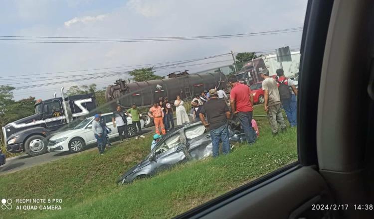 Aparatoso accidente en Cárdenas deja una persona fallecida