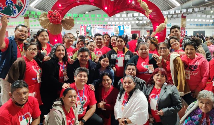 Se reúnen en Tabasco más de 5 mil catequistas en encuentro provincial