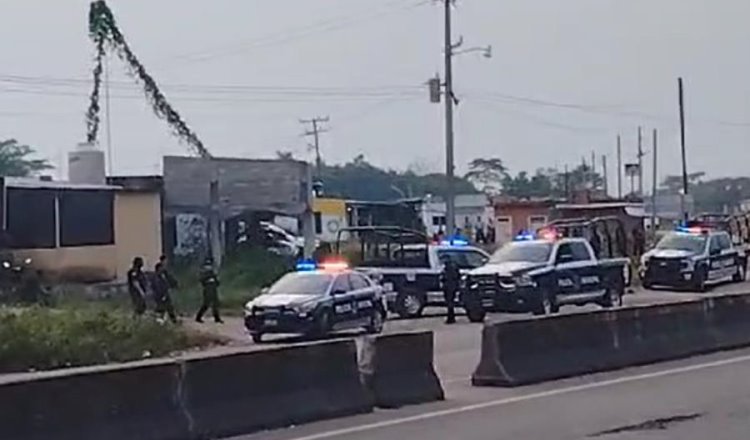 Balacera en la Villahermosa-Macuspana deja 2 personas muertas