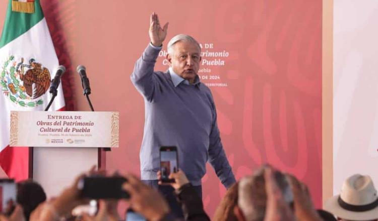 Sin novedad: AMLO sobre marcha por la democracia