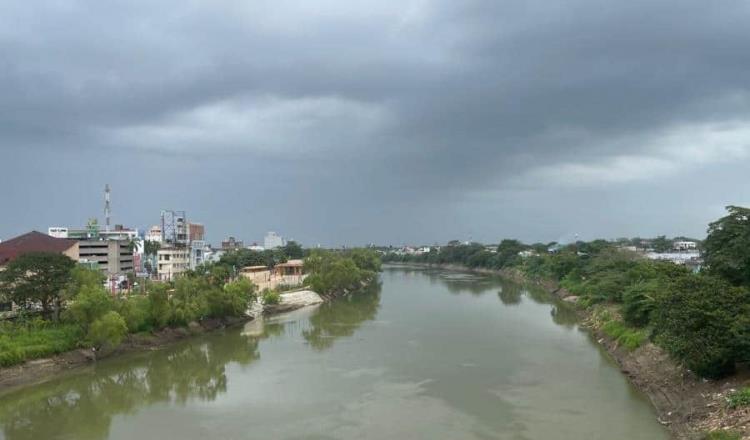 Prevé Conagua lluvias puntuales fuertes de hasta 50 mm este miércoles en Tabasco