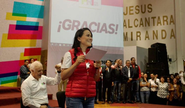 Alejandra del Moral renuncia a su lugar en lista de pluris del PRI