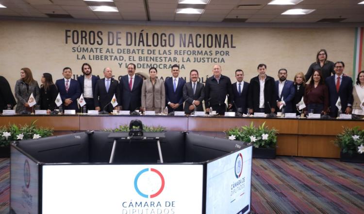 Inaugura Congreso foro nacional para discusión de reformas de AMLO