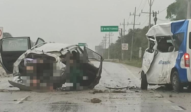 Velocidad, clima y falta de precaución, causas de accidente que dejó 5 argentinos muertos: FGE QR