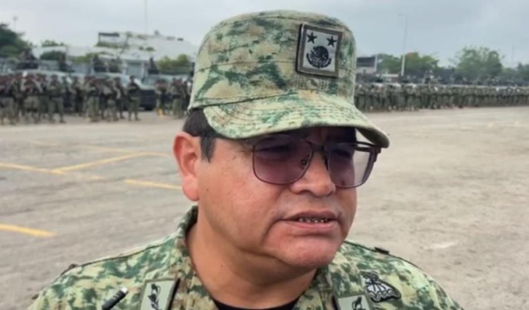 Desconoce 30 Zona Militar si llegarán más militares para reforzar operativo "Tabasco Seguro"