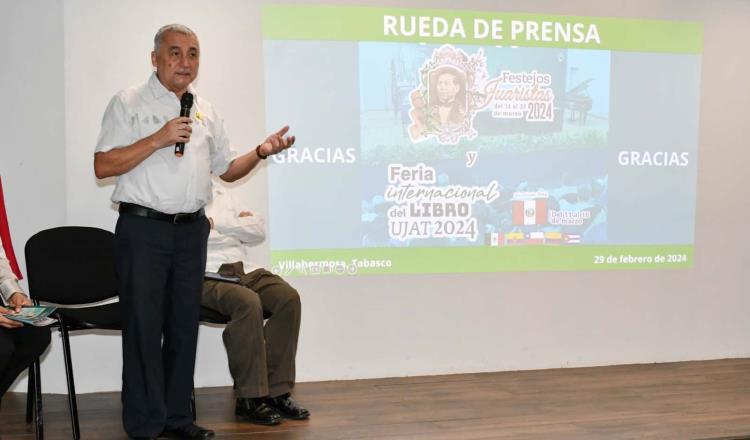 FIL UJAT 2024 y festejos juaristas contempla 412 eventos académicos, culturales y deportivos