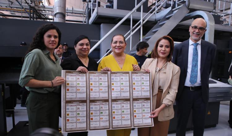 Inicia producción de boletas para elecciones 2024