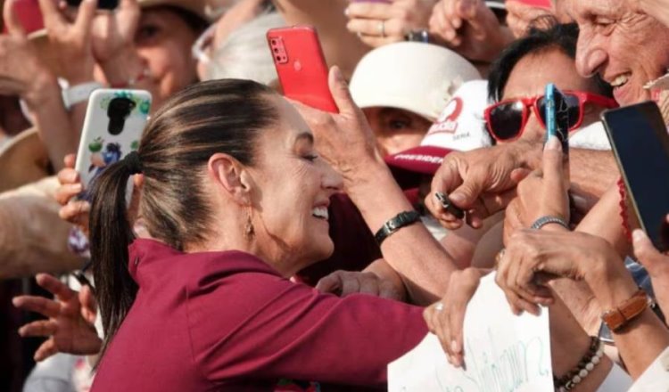 Oposición tiene visión "calderonista" en seguridad, critica Sheinbaum desde Guadalajara