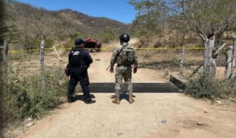 Explosión de mina en camino de terracería deja tres muertos y dos heridos en Michoacán