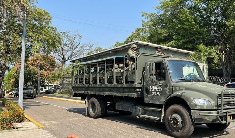 Refuerzan ´Tabasco seguro´ con otros 300 elementos