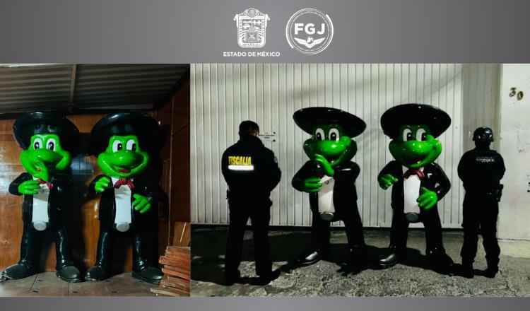 Encuentran en Edomex figuras de ´Sr. Frog´s robadas en Acapulco tras Otis