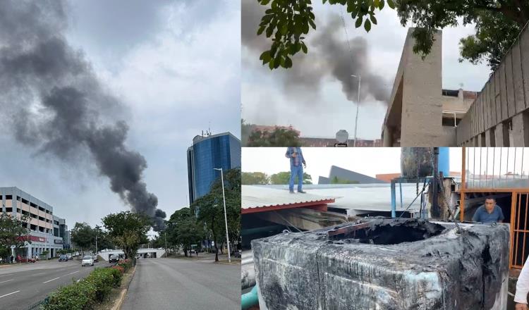 Conato de incendio en el Administrativo de Gobierno 