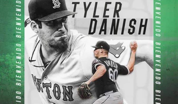 Olmecas suma a Tyler Danish, a su departamento de pitcheo para temporada 2024