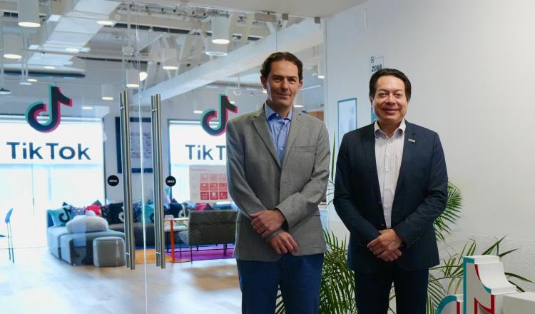 Se reúne Delgado con directivos de TikTok para alertar sobre ´bots´