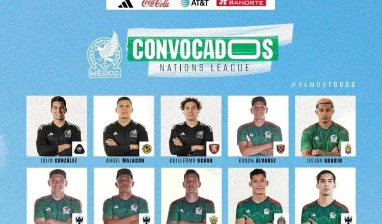 Tabasqueño Jesús Gallardo en lista del TRI para la Nations League