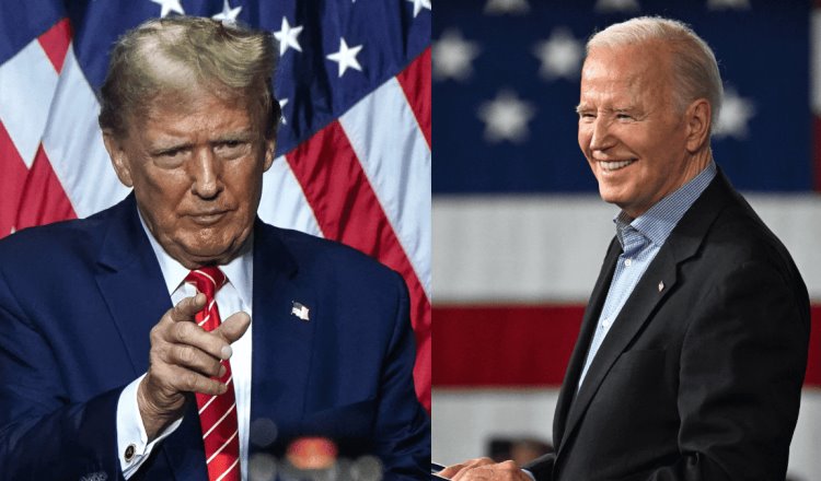 Biden bromea sobre Trump y lo llama "viejo" y "mentalmente inadecuado"