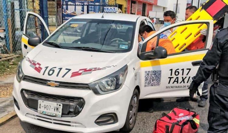 Apuñalan a taxista y le roban sus pertenencias sobre la avenida Universidad