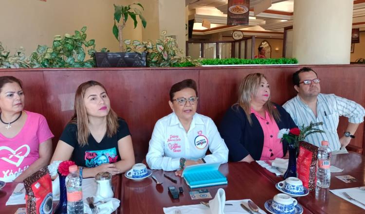 Subirse al tren de Sheinbaum y May es dar continuidad a la inseguridad: equipo de campaña de Xóchilt en Tabasco