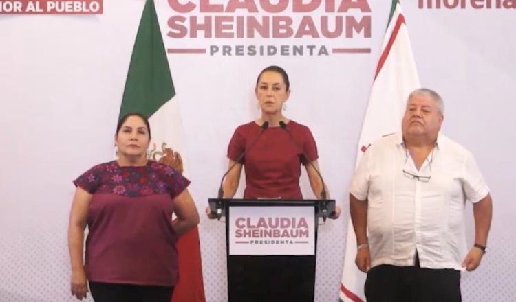 Plantea Sheinbaum "potenciar" Pemex y la petroquímica