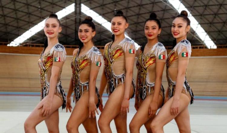 Equipo mexicano de Gimnasia Rítmica consigue 3 medallas en Copa Afrodita