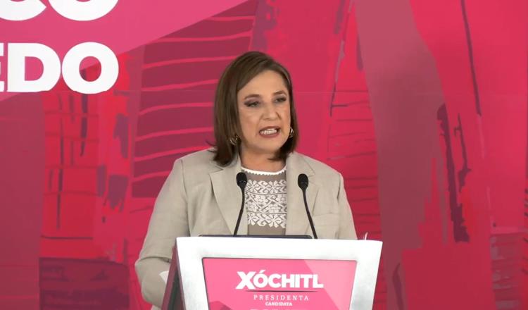 Xóchitl llama "cobarde" a AMLO y le exige atender agresiones contra candidatos