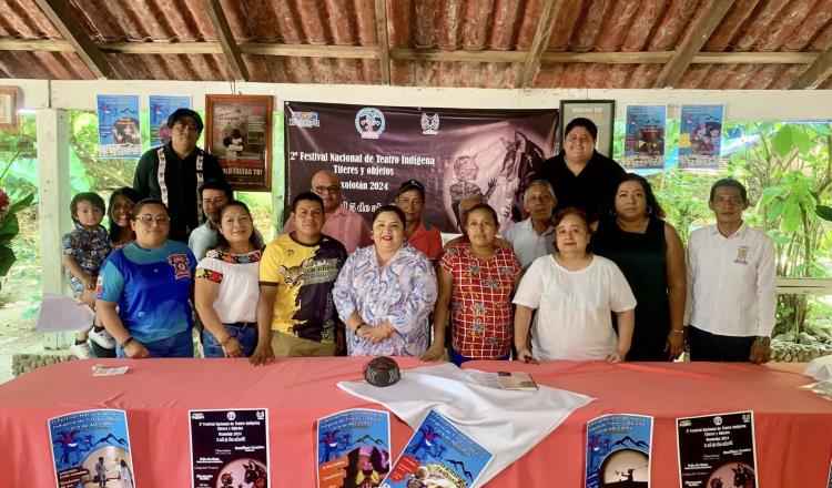 Anuncian segundo Festival Nacional de Teatro Indígena, a realizarse en Oxolotán