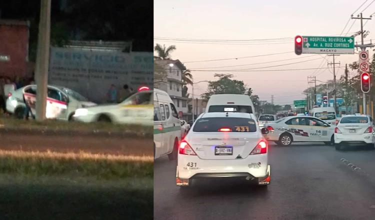 Arranca jornada de este martes con 2 accidentes en Villahermosa 