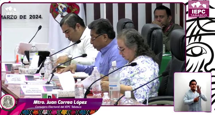 Discuten Juan Correa y Gabriela Tello por pago a moderadores del debate de candidatos a gobernador
