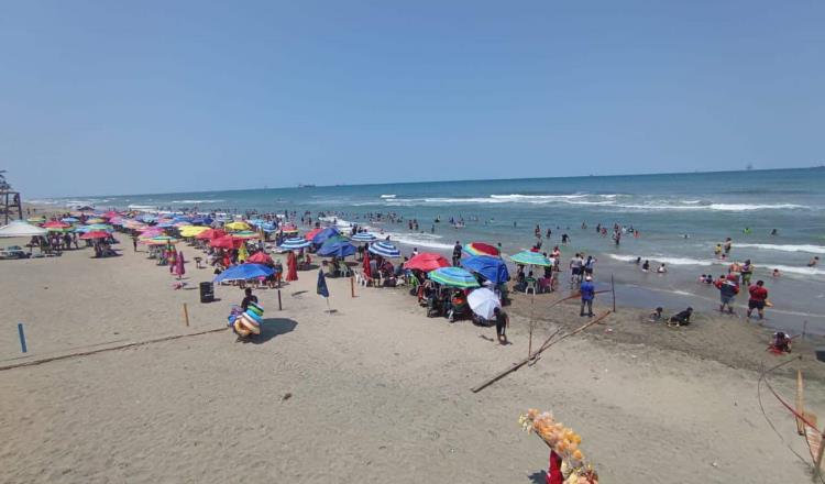 Reportan más de 17 mil visitantes a playas y balnearios de Tabasco en un fin de semana