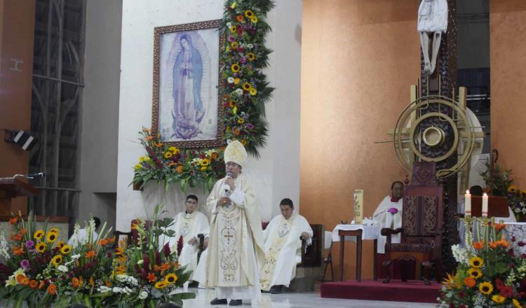 Con la Resurrección, Cristo nos vuelve a recrear y purificar: Obispo de Tabasco