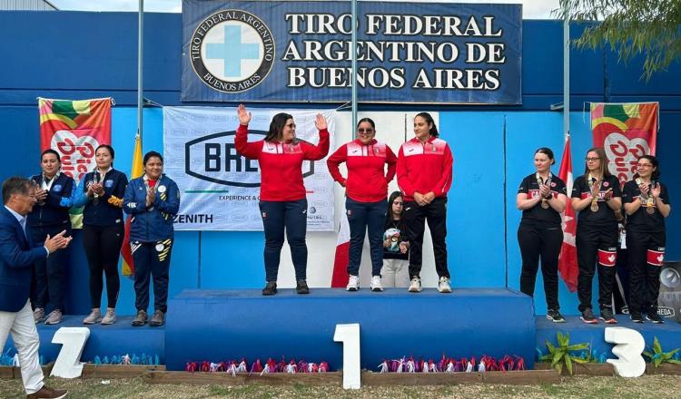 Mexicanas logran oro en Campeonato de Las Américas de Tiro Deportivo