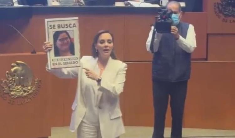 "Pone su dedito para cobrar y se va": Lilly Téllez exhibe a Citlalli Hernández de no ir a trabajar al Senado