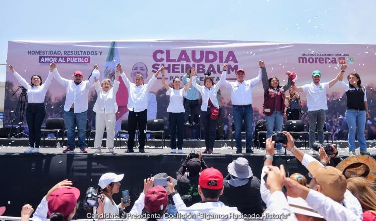 Sheinbaum califica como "indignantes" videos sobre irrupción a Embajada mexicana en Ecuador