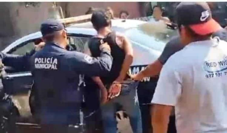 Aseguran a presunto feminicida por atentar contra su media hermana en Cárdenas