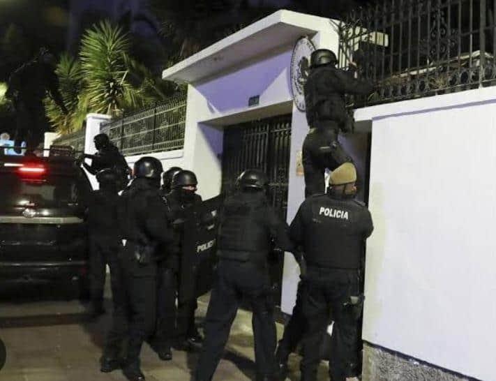 CIDH llama a Ecuador a proteger la vida de Jorge Glas y condena irrupción a embajada mexicana