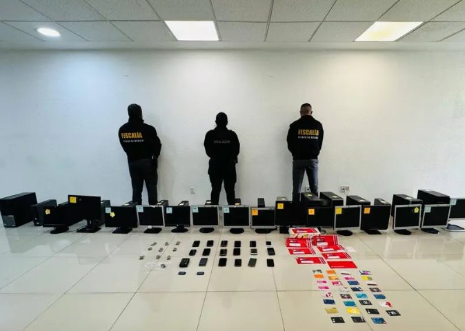 Desmantelan en el EDOMEX Call Center de fraudes bancarios y extorsiones