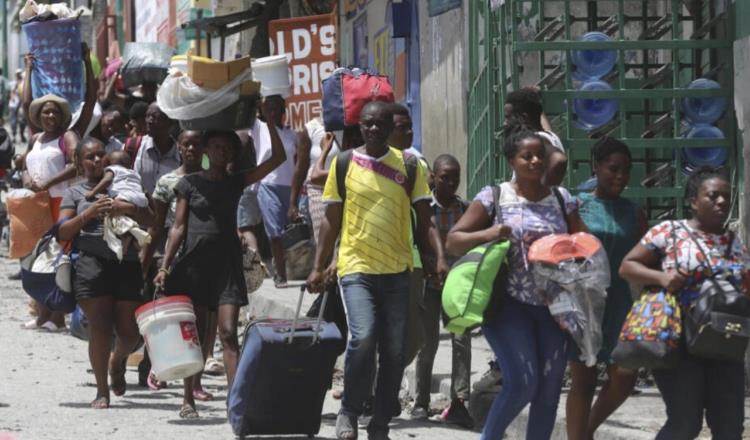 Más de 100 mil personas han huido de Puerto Príncipe en el último mes ante crisis de seguridad