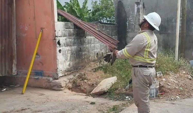 Luego de 34 horas restablece CFE energía eléctrica en calles de Gaviotas Sur