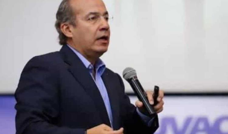 "Es el PRI revivido y remasterizado": Calderón se lanza contra Morena 