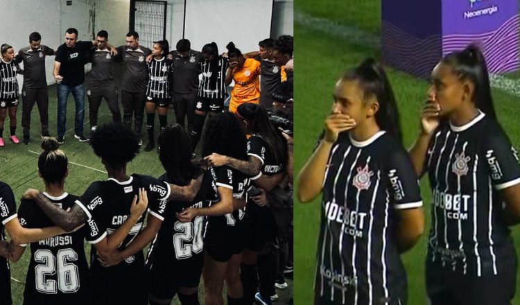 Jugadoras del Corinthias femenil protestan por regreso de DT con acusaciones de acoso