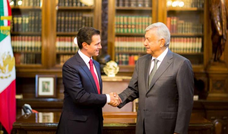 Peña Nieto y AMLO hablaron el año pasado por WhatsApp, revela Mario Maldonado en libro