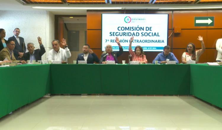 Comisión de San Lázaro ratifica dictamen de pensiones entre reclamos por inconsistencias en su contenido