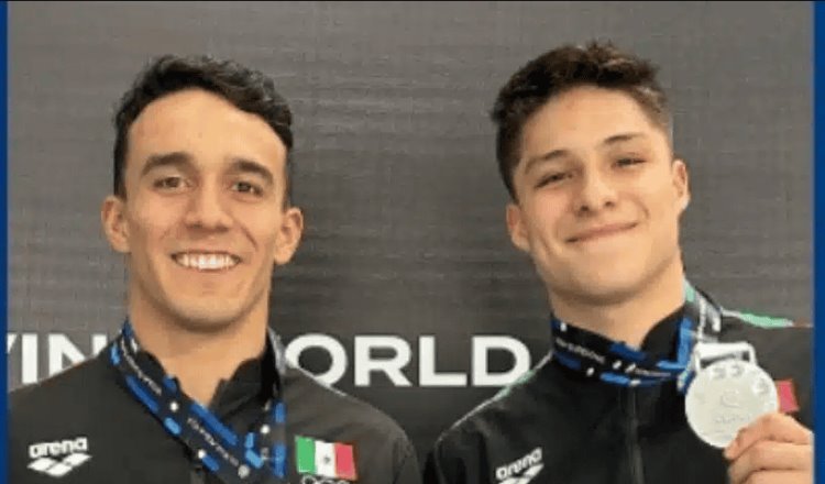 Juan Celaya y Osmar Olvera ganan plata en Súper Final de Clavados en China