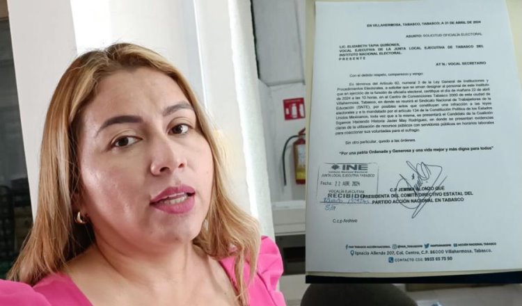 PAN denuncia a May ante el INE por presunto uso de recursos públicos en evento del SNTE