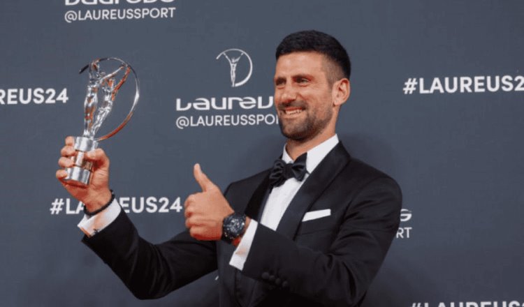 Djokovic gana el Premio Laureus al Deportista Mundial del Año