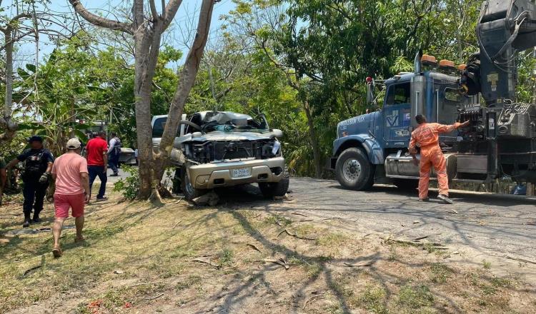 Se registran incidentes viales en diversas carreteras de Tabasco