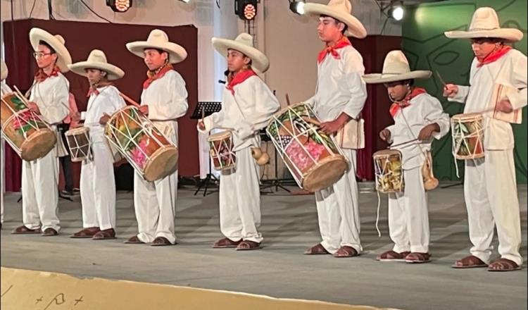 Niños de Nacajuca ganan primer lugar en el Concurso infantil estatal de tamborileros 2024