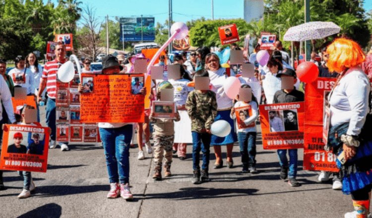 Con protesta, hijos de desaparecidos en Culiacán exigen localización de sus padres