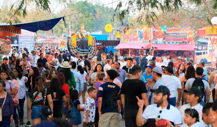 Reporta Comité de Feria Tabasco asistencia promedio diaria de hasta 200 mil visitantes