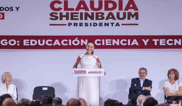 Tiene derecho a participar: Sheinbaum descarta pedir a Máynez que decline a su favor